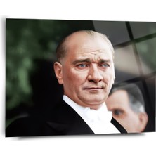 Atatürk Cam Tablo - Cam Tablolar - Atatürk Tablo - Atatürk Portresi - Atatürk Tablosu - ATA038