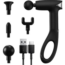 PremiumPort Taşınabilir Şarjlı Titreşimli Kas Masaj Cihazı Hediye Seti