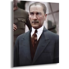 Atatürk Cam Tablo - Cam Tablolar - Atatürk Tablo - Atatürk Portresi - Atatürk Tablosu - ATA031