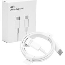 365Dükkan Powermaster Type-C To Type-C Hızlı Şarj ve Data Kablosu