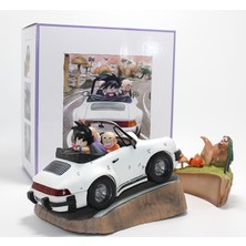 365Dükkan Anime Dragon Ball Son Goku, Kuririn, Usta Roshi Figürü 17 cm