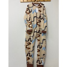 Key Kids Yılan 1 Tog Erkek Çocuk Uyku Tulumu %100 Pamuklu Fermuarlı 10 Yaş 12YAŞ 14 Yaş Büyük Beden Çocuk Tulumu Çocuk Pijaması