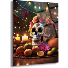 Ölüler Günü Cam Tablo - MOD092