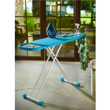 Turkuaz Büyük Boy Ütü Masası ile Pratik ve Şık Çözüm