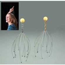 PremiumPort Rahatlatıcı Kafa Masaj Aleti, Stres Azaltıcı ve Yenilenmiş His Sağlar