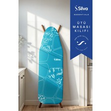 Turkuaz Renkli Ütü Masası Bezi 50X140 cm – Pratik ve Şık Kullanım