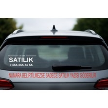Mlh Store Satılık Yazısı ve Telefon Numarası Beyaz