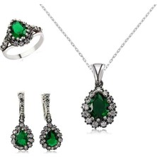 Inure Jewelry Gümüş Hürrem Sultan Bayan Set