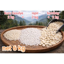 İrfan Bakliyat Fasülye 2 kg İspir fasulye 2 kg Bombay fasülye 2 kg
