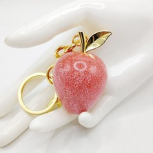 İğne İzi Lüks Metalik Tasarım Klipsli Çanta Aksesuarı,charm  ve Anahtarlık