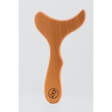 PremiumPort Doğal Ahşap Lenf Drenaj Masaj Aleti, Rahatlatıcı ve Güçlendirici Bütünsel Bakım