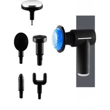 PremiumPort Sıcak Soğuk Titreşimli Masaj Aleti, LED Ekran ve 6 Başlık ile Rahatlatıcı