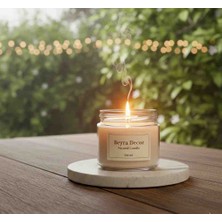 Bardak Mum 300 ml – Beyra Decor Doğal Cam Kavanoz Mum | El Yapımı Dekoratif Mum