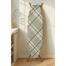 Ranforce Biyeli Çizgili Isıya Dayanıklı Ütü Masası Kılıfı 142X55 cm