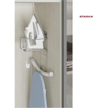 Pratik ve Dayanıklı Krom Ütü Askısı Aparatı S-6619