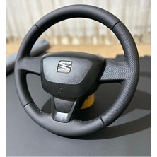 Dk Direksiyon Kaplamacı Seat Ibiza 2015UYUMLU  Referans Araca Özel Dikmeli Direksiyo Kılıfı