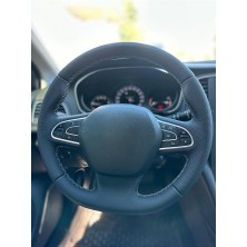 Dk Direksiyon Kaplamacı Renault Megane 4 Araca Özel Dikmeli Direksiyon Kılıfı(Açıklamayı Okuynz)