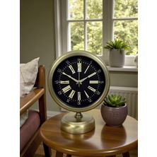 Emt Pazarlama Time Art 25 x 20 Eskitme Metal Masa Saati