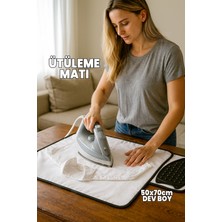 Pratik Seyahat Ütü Matı, Çok Amaçlı Masa ve Halı Ütüleme Örtüsü