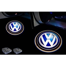 Stilix Garage Volkswagen Logolu Kapı Altı LED Logo Karanlık Sensörlü Yeni Nesil