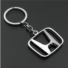 Store Honda Civic Hb 2016 Sonrası Anahtarlık Metal 3D Krom Araba Anahtarlığı