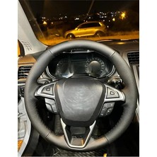 Dk Direksiyon Kaplamacı Ford S-Max 2013-2019 Noktalı-Bentley Araca Özel Direksiyon Kılıfı(Açıklamayı Okuynz)