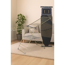 Şık Venedik Ütü Masası ve Kurutma Askısı Seti, Evinizde Pratiklik Sağlar