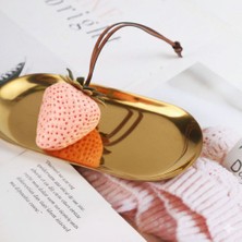 İğne İzi Lüks Metalik Tasarım Klipsli Çanta Aksesuarı,charm  ve Anahtarlık