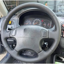 Dk Direksiyon Kaplamacı Honda Civic 1999 Araca Özel Dikmeli Direksiyon Kılıfı (Noktalı-Düz Deri)Açıklamayı Okuynz