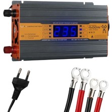 Sh Ticaret PM-1500A 12 Volt 1500 Watt LED Ekranlı Power Inverter