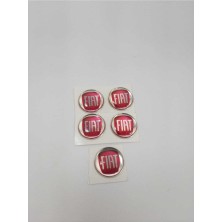 Fiat 2 Adet Anahtar Logo Kumanda Logo ( 1 , 4 cm )