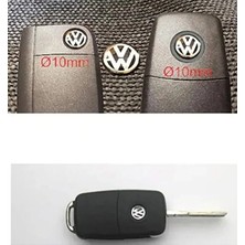 Stilix Garage Volkswagen Anahtar Logosu Amblemi +A Kalite
