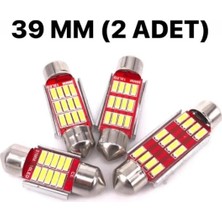 Stilix Garage Sofit LED Canbus C5W Tavan Plaka Ampül 39 mm 2 Adet