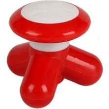 PremiumPort Titreşimli USB Şarjlı Mini Masaj Aleti, Kırmızı Renk, Rahatlatıcı Kullanım