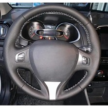Dk Direksiyon Kaplamacı Renault Clio4 Faz1 2014-2017 Araca Özel Direksiyon Kılıf(Makyajlı Kasalara Uymaz)Açıklamayı Okuynz