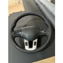 Dk Direksiyon Kaplamacı Kia Sportage 2011-2014 Araca Özel Direksiyon Kılıfı (Deri Üzerine Yapılacak)Açıklamayı Okuynz