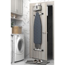 Modern Kapı Arkası Çok Fonksiyonlu Ütü ve Masası Askı Düzenleyici Set