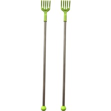 PremiumPort Yeşil Metal Saplı Sırt Kayışıcı 42 Cm, Sağlam ve Rahat Kullanım