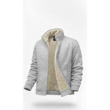 Ultra Sıcak Tutan Şardonlu Peluş  Iç Astarlı Eşofman Üstü