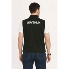 Arthur Nakış Işlemeli 3 Cepli Göğüsten Cepli Erkek Yazlık Özel Güvenlik Yeleği