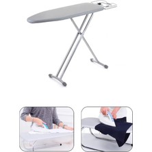 Özbience Gri Keçeli Lastikli Ütü Masası Bezi 140X50, Pratik ve Şık Kullanım