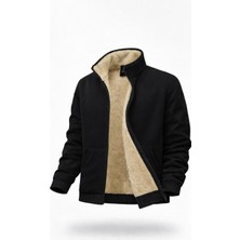 Ultra Sıcak Tutan Şardonlu Peluş  Iç Astarlı Eşofman Üstü