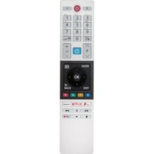 Toshiba 24L1863DG Televizyon Için Uyumlu Netflix Rokuten Play Tuşlu Tv LED LCD Uzaktan Kumanda