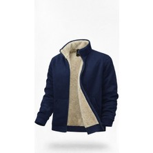 Ultra Sıcak Tutan Şardonlu Peluş  Iç Astarlı Eşofman Üstü