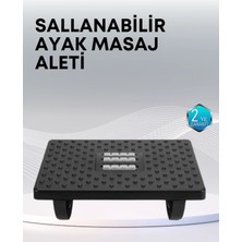PremiumPort Yüksekliği Ayarlanabilir Isıtmalı Ayak Destek ve Masaj Aleti