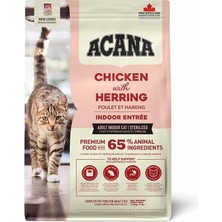 Acana Indoor Entree Tavuklu ve Ringa Balıklı Kısırlaştırılmış Yetişkin Kedi Maması 1,8 kg