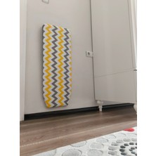 Özbience Modern Sarı Katlanır Duvara Monte Ütü Masası, Pratik ve Şık Tasarım