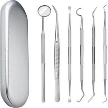 6 Parça Kutulu Ağız Bakımı Diş Bakım Seti Ağız Hijyen Takımı (5477) NFSM-RSGO3456