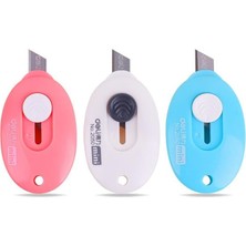 LTG Nova PM-14375 Çelik Bıçaklı Mini Tekli Falçata Maket Bıçağı