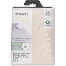 Ekru 135X45 cm Ütü Masası Örtüsü, Şık ve Kullanışlı Tasarım